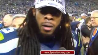 Richard Sherman SCREAMS at Crabtree  quotIm the Best in the Gamequot [upl. by Bruni]