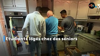 Étudiants logés chez des seniors [upl. by Acsot862]