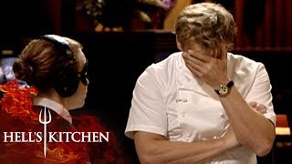 Chefs Mistakes Salmon For Tuna  Hells Kitchen [upl. by Immac404]