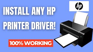 Download amp Install Any HP Printer Drivers 2023  HP Printer Software Installation Guide [upl. by Meadow]