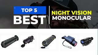 Which are the Best NIGHT VISION Monocular in 2025 [upl. by Ellenwahs]