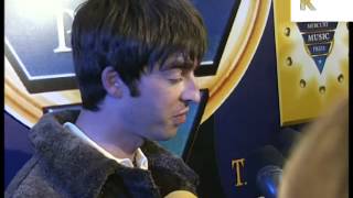 Noel Gallagher on the Mercury Music Prize 1995 Archive Footage [upl. by Fagin684]