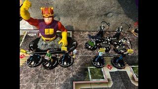 Meta Madness  Heroclix  Sentinel Vs Black Lantern [upl. by Eenehs]