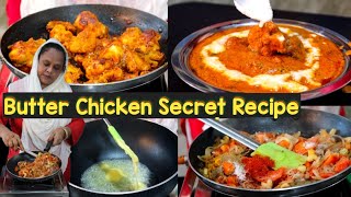 Butter Chicken Secret Recipe  How To Make Butter Chicken At Home  Street Food Zaika [upl. by Kama694]