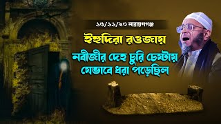 নবীজীর দেহ মুবারক চুরির চেষ্টা।মুফতি নাসির উদ্দিন আনসারী নতুন ওয়াজ২০২৩। Mufti Nasir Uddin Ansari waz [upl. by Rema]