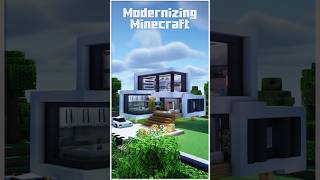 BUILD THIS EPIC MODERN HOUSE IN YOUR WOLD minecraftmodernhomes minecraftguide [upl. by Enelime]