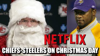 ChiefsSteelers on Christmas Day Streaming Exclusively on Netflix 🎄🎄🎄 [upl. by Nelsen23]