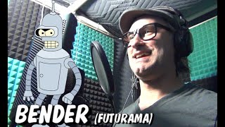 365 Days of Character Voices  BENDER  Futurama DAY 374 [upl. by Lorita]