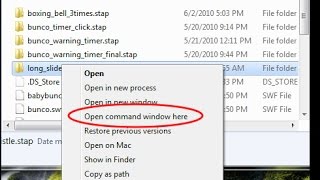 Open command window here option missing in windows 7 [upl. by Ztnahc]