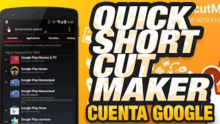 QuickShortcutMaker Atajo  COMO USAR ANDROID 2020 APK FRP 👌 [upl. by Marie-Ann]