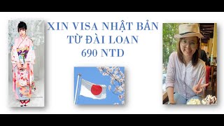 Cách Xin Visa Du Lịch Nhật Bản Từ Đài Loan [upl. by Yreffeg762]