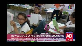 Hoy comenzó la preinscripción escolar 2025 [upl. by Eluj]