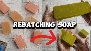 HOW TO REBATCH SOAP  COLD PROCESS SOAP [upl. by Nuahsyt85]