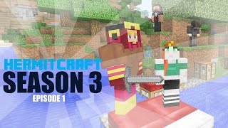 Minecraft Hermitcraft Season 3  001  A Mighty Adventure [upl. by Hesther86]