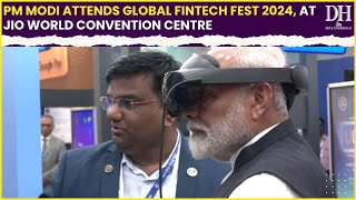 Global Fintech Fest 2024 PM Modi attends Fintech Fest at Jio World Convention Centre in Mumbai [upl. by Corrianne583]