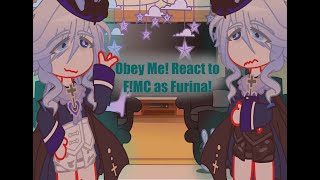 Obey Me React to FMC as Furina Obey Me x Genshin Impact [upl. by Rogerio]