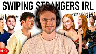 50 Strangers Swiping Each Other Because Why Not [upl. by Aliek]