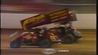 speedway Flashback Newcastle Motordrome Winfield Sprintcar Masters Div 2  23011994 [upl. by Hornstein]