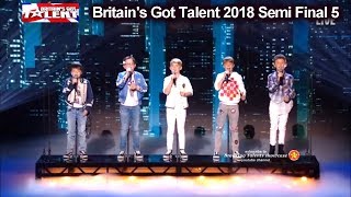 Bring It North quotA Million Dreamsquot PERFECT SONG Britains Got Talent 2018 Semi Finals 5 BGT S12E12 [upl. by Meedan296]