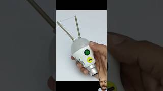 9 watt led bulb short experiment 😱 shortvideo viralvideo [upl. by Marjana]