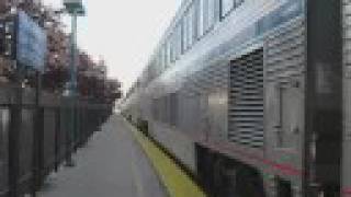 Amtrak 5 arrives at Emeryville w a friendly crew [upl. by Janeta433]