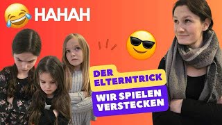 Der Elterntrick 😂 Verstecken mit Mia Emilia und Miley 😂🤷‍♀️ [upl. by Loralyn]