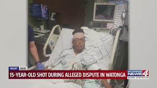 15yearold shot during alleged dispute in Watonga [upl. by Naruq]