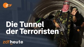 Krieg in Nahost Die unterirdische Welt der Hamas  ZDFheute live [upl. by Gervais]