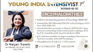 ENCEPHALOPATHY PROF MANJARI TRIPATHI HOD NEUROLOGY AIIMS ND [upl. by Iamhaj]