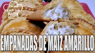 EMPANADAS DE MAÍZ AMARILLO fáciles de preparar y deliciosas [upl. by Kilby]