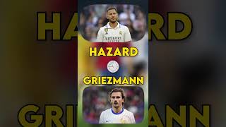 Hazard vs Griezmann footaball footballshorts [upl. by Tierell]