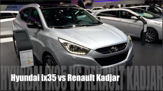 Hyundai ix35 2015 vs Renault Kadjar 2015 [upl. by Sada]