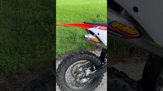 SOUND FMF KTM EXC 300 powercore ktm shorty grenzgaenger exc enduro wheelie [upl. by Mossberg]