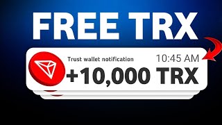 NO INVESTMENT 🤑 Claim Free 170 TRX Per Hour  Live withdrawal [upl. by Dorfman]