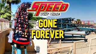 The Tragic Fall of Speed The Ride  The Best Roller Coaster in Las Vegas [upl. by Maxa]