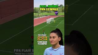 FIFA 23  Tips To Do Raúl Jiménez Flair Shot 😱 [upl. by Airtened177]