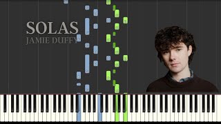 Solas  Jamie Duffy  Synthesia Piano Tutorial [upl. by Philippine]