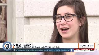 Janesville students meet with Gov Evers for project on state governmental issues [upl. by Bendicta967]