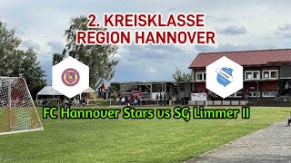 2 Kreisklasse Region Hannover FC Hannover Stars vs SG Limmer II [upl. by Minnie858]