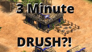 How To Do The FASTEST Drush Possible In Aoe2 DE [upl. by Etram953]