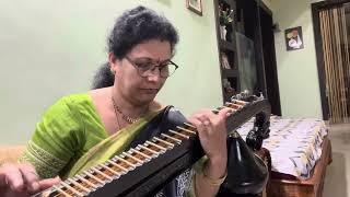 Narayana Narayana Jaya Govinda Hare on Veena short cover  Rekha Mohan [upl. by Russia]