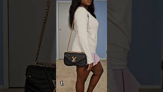 Battle Of The Bags OOTD 18Luxury Capsule WardrobeLouis Vuitton New Wave VS Alma BBThe Luxe Angel [upl. by Bastien]