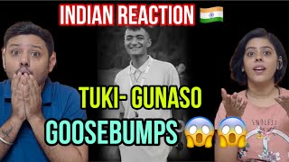 INDIAN REACTS TUKI  GUNASO SONG  prod Bunny Beats  tukirecords [upl. by Rramaj863]