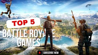 Top 5 Battle Royale Games You Need to Play  PlayGrid [upl. by Aerbas933]