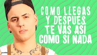 Nesty Leoni Torres  Como Si Nada Lyric Video [upl. by Alejandro]