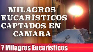 7 MILAGROS EUCARÍSTICOS CAPTADOS EN CAMARA [upl. by Arreis]