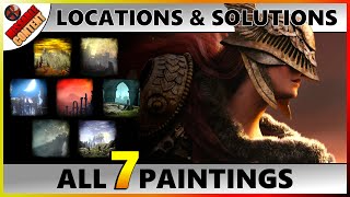 ELDEN RING All Painting Locations amp Solutions Guide Elden Ring Paintings [upl. by Elyad]