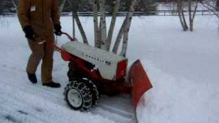 Gravely Snow Plowing [upl. by Pontius799]