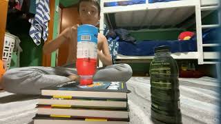 Water bottle flip trick shots 13 [upl. by Eardnoed]