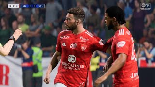 FC 24  Brest vs Sturm Graz  UEFA Champions League  Gameplay PS5 [upl. by Gnen37]